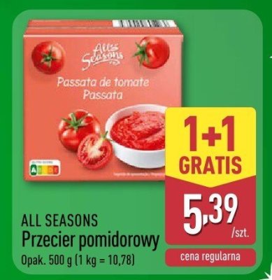 Przecier pomidorowy  promocja w Aldi