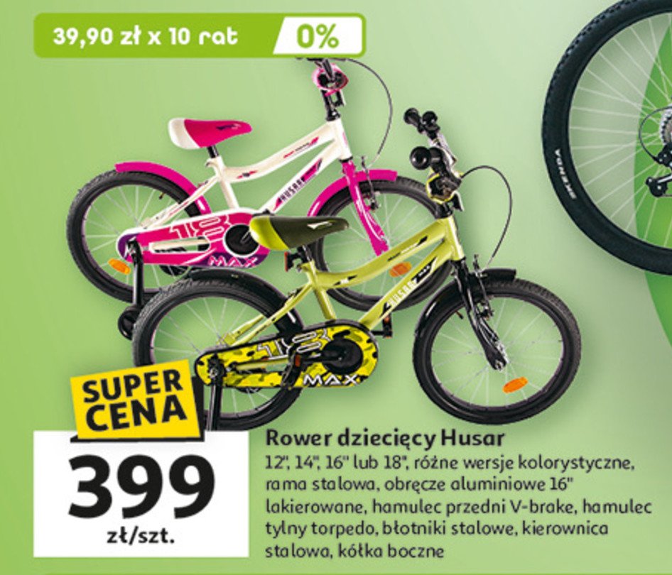 Rower 18" Husar promocja