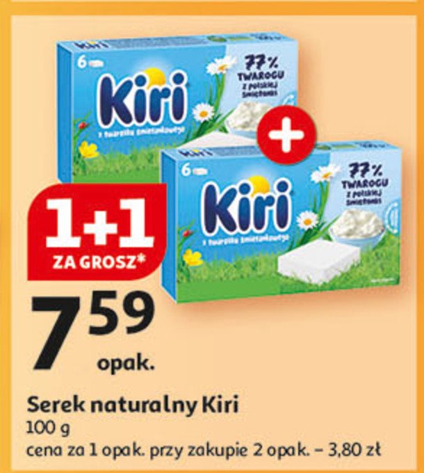 Serek śmietankowy Kiri promocja