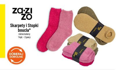 Skarpety boucla różne kolory promocja w POLOmarket