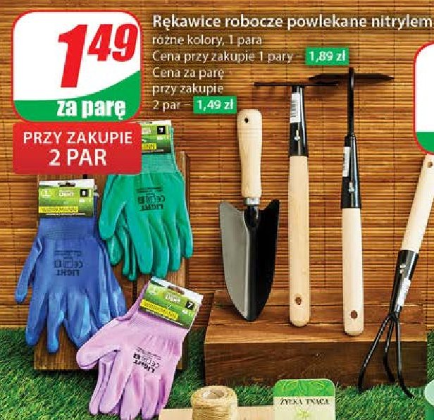 R臋kawice ogrodnicze promocja