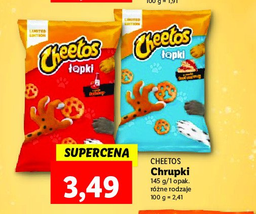 Chrupki tost z serem CHEETOS 艁APKI promocja