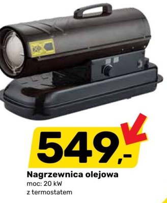 Nagrzewnica olejowa promocja w Bricomarche