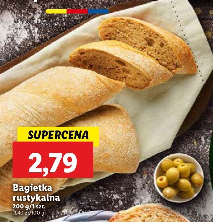 Bagietka rustykalna promocja