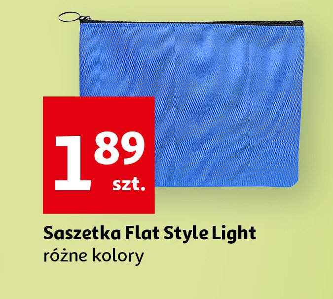 Saszetka flat style light promocja
