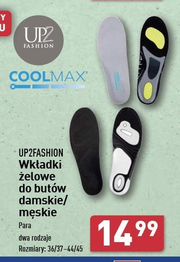 Wkładki żelowe 44/45 Up2fashion promocja