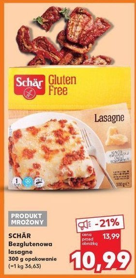 Lasagne mrożona Schar promocja w Kaufland