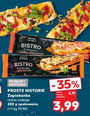 Zapiekanka różne rodzaje promocja w Kaufland