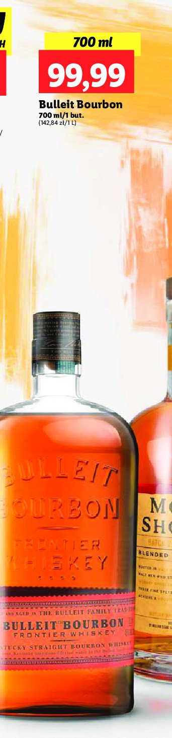 Bourbon Bulleit bourbon promocja w Lidl