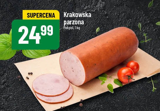 Kiełbasa krakowska parzona Pekpol promocja