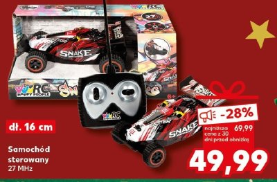 Samochód sterowany 27MHz, 16 cm promocja w Kaufland