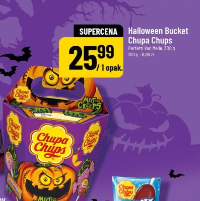 Mieszanka słodyczy Halloween Bucket promocja w POLOmarket
