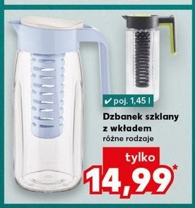 Dzbanek szklany z wkładem 1.45 l promocja