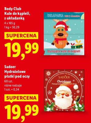 Hydrożelowe płatki pod oczy Sadoer promocja w Lidl