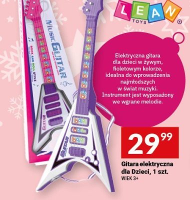 Gitara elektryczna dla Dzieci promocja w Twój Market