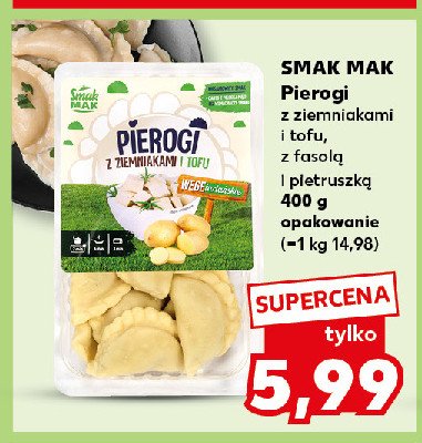 Pierogi vege z ziemniakami i tofu Smak mak promocja