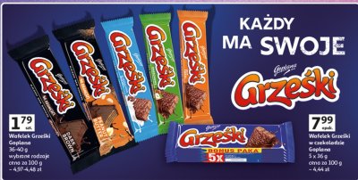 Wafelek Grzeski Goplana promocja w Auchan