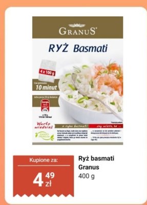 Ryż basmati  promocja w Dino