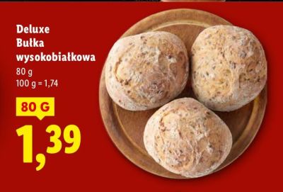Bułka wysokobiałkowa promocja w Lidl
