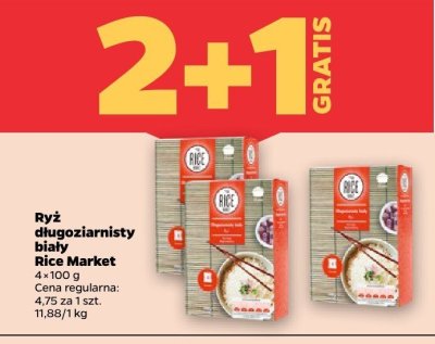 Ryż długoziarnisty biały  promocja w Netto