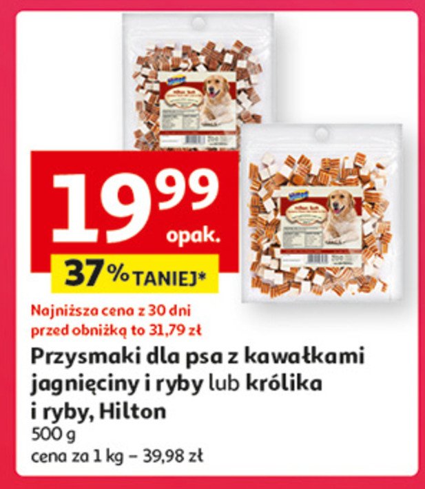 Przysmak dla psa królik Hilton promocja w Auchan