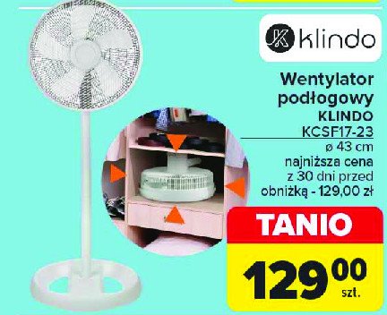 Wentylator kcsf17-23 Klindo promocja