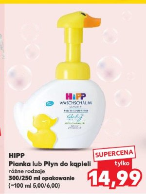 Pianka do mycia twarzy i rąk kaczuszka Hipp babysanft promocja