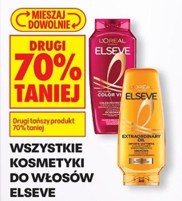 Kosmetyki do włosów ELSEVE wszystkie rodzaje promocja w Biedronka