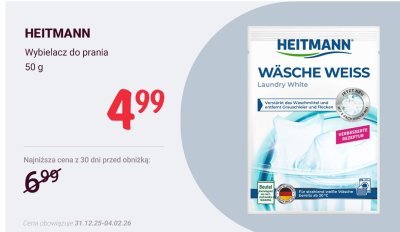 Wybielacz do prania  promocja w Rossmann