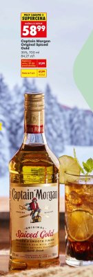 Rum Captain Morgan Original Spiced Gold 35%, 700 ml promocja w Biedronka