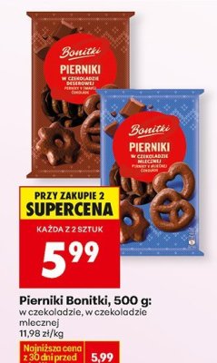 Pierniki 500 g w czekoladzie promocja w Biedronka