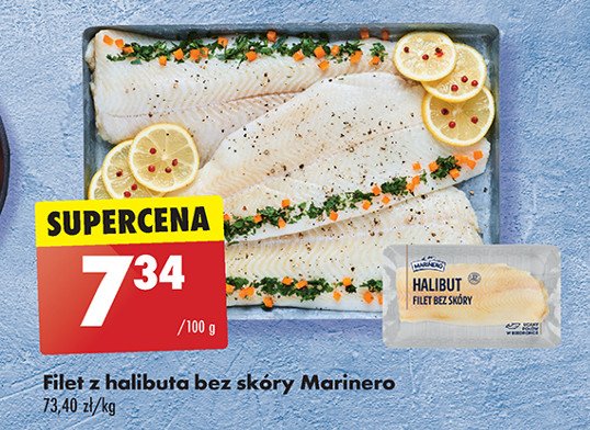 Filet z halibuta Marinero promocja