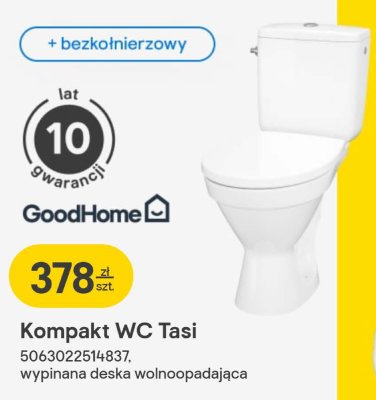 Kompakt WC Tasi promocja w Castorama