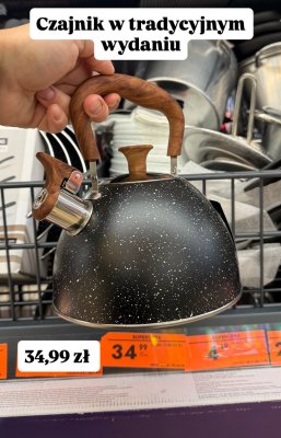 Czajnik w tradycyjnym wydaniu promocja w Biedronka