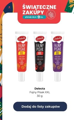 Fajny Pisak XXL - do dekorowania wypieków, 30 g, różne kolory promocja w Biedronka