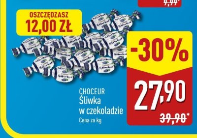 Śliwka w czekoladzie  promocja w Aldi
