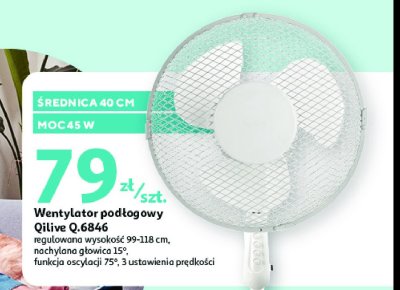 Wentylator podłogowy q.6846 Qilive promocja