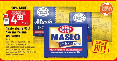 Masło promocja w POLOmarket