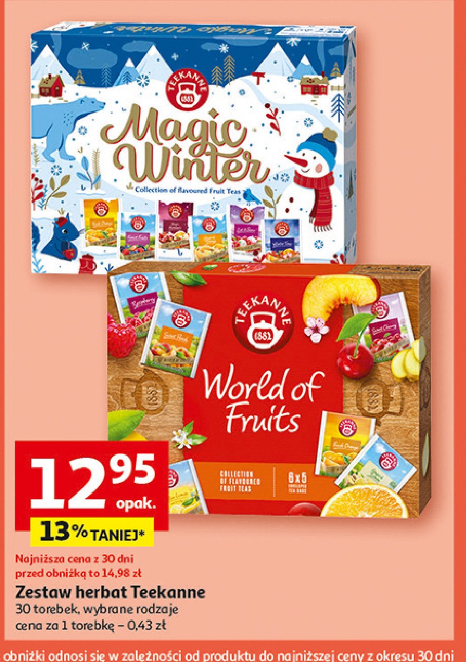 Herbata magic winter collection Teekanne magic winter promocja