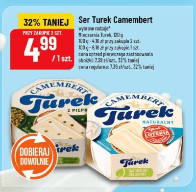 Ser Turek Camembert Mleczarnia Turek promocja w POLOmarket