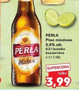 Piwo Perła miodowa promocja