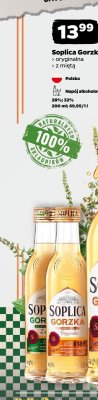 Nalewka Soplica Gorzka z miętą promocja w Netto