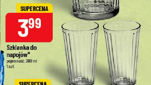 Szklanka do napojów 380 ml Florentyna promocje