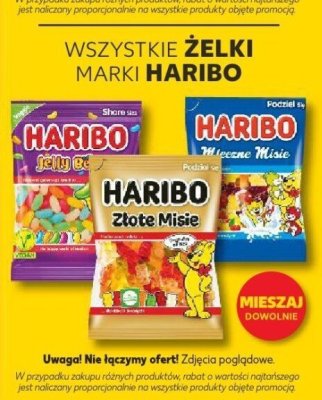 Żelki WSZYSTKIE HARIBO promocja w Kaufland
