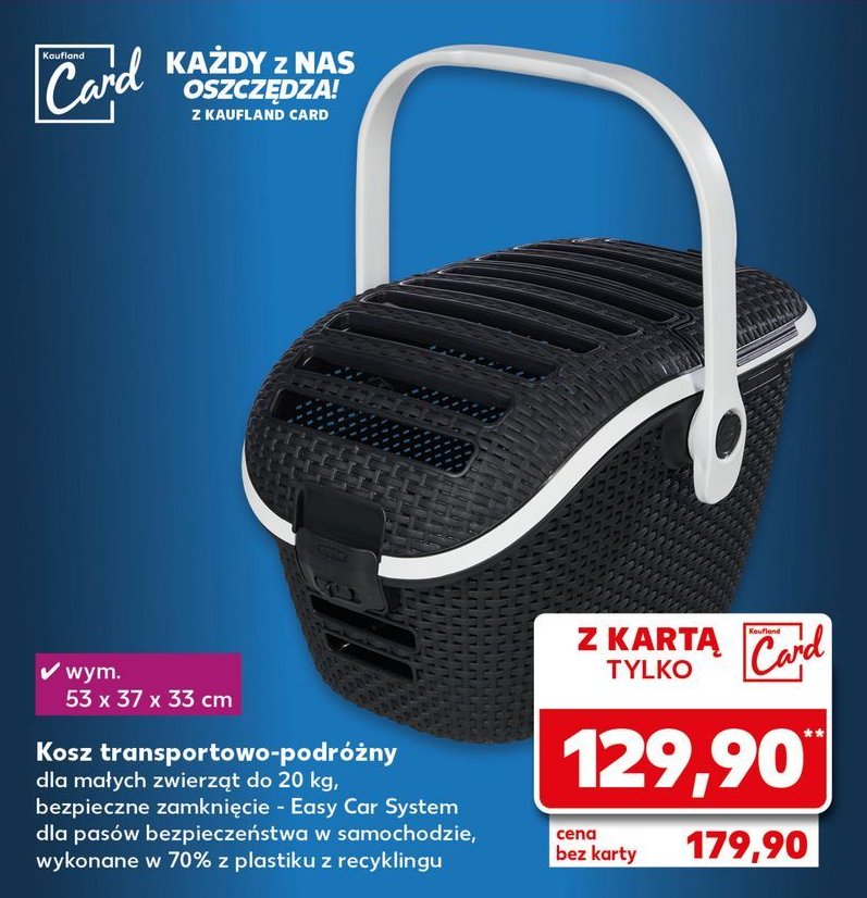 Kosz transporter do 20 kg promocja