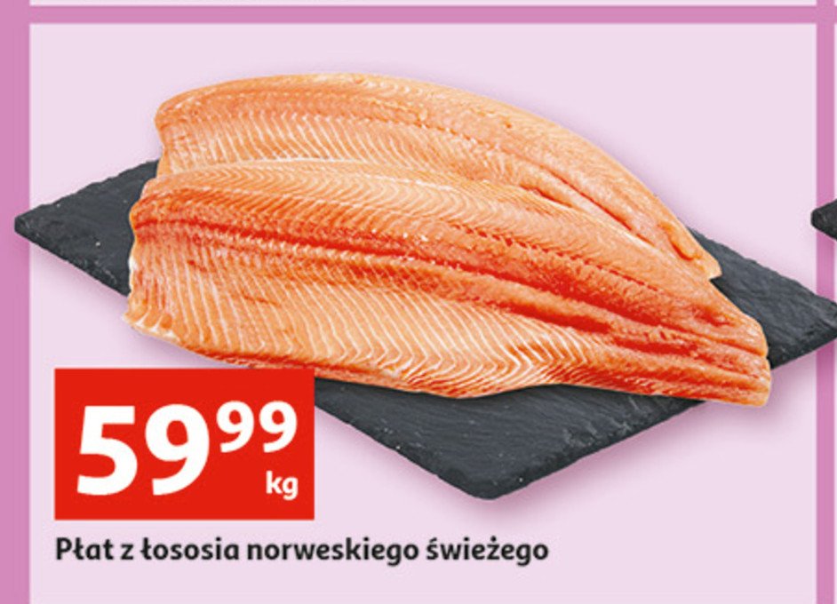 Płat z łososia świeży norweski promocja