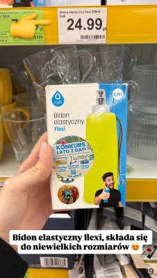 Bidon elastyczny flexi  promocja w Dino