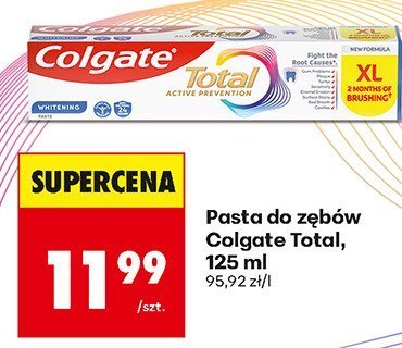 Pasta do zębów Colgate Total  promocja w Biedronka