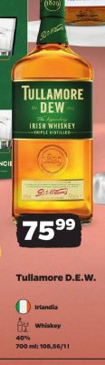 Whiskey Tullamore D.E.W. promocja w Netto