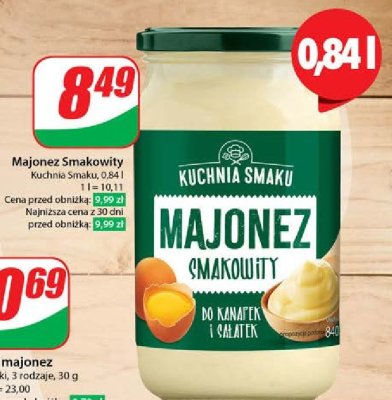 Majonez smakowity Kuchnia smaku promocja